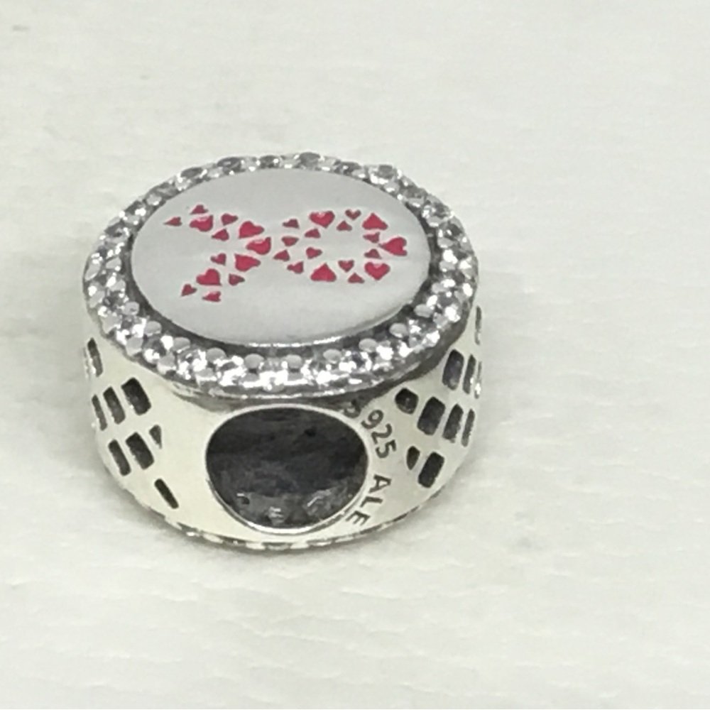 Pandora BC Strength & Hope CZ Charm!
    OCT is Breast Cancer Awareness Month!